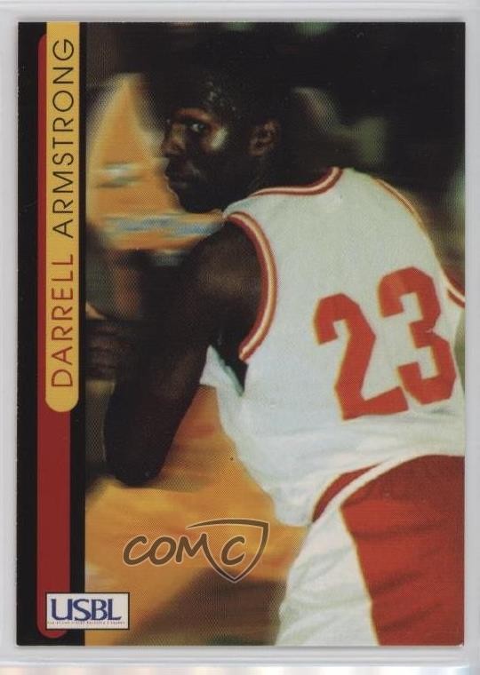1997 Sports Time USBL Darrell Armstrong #6 0q3