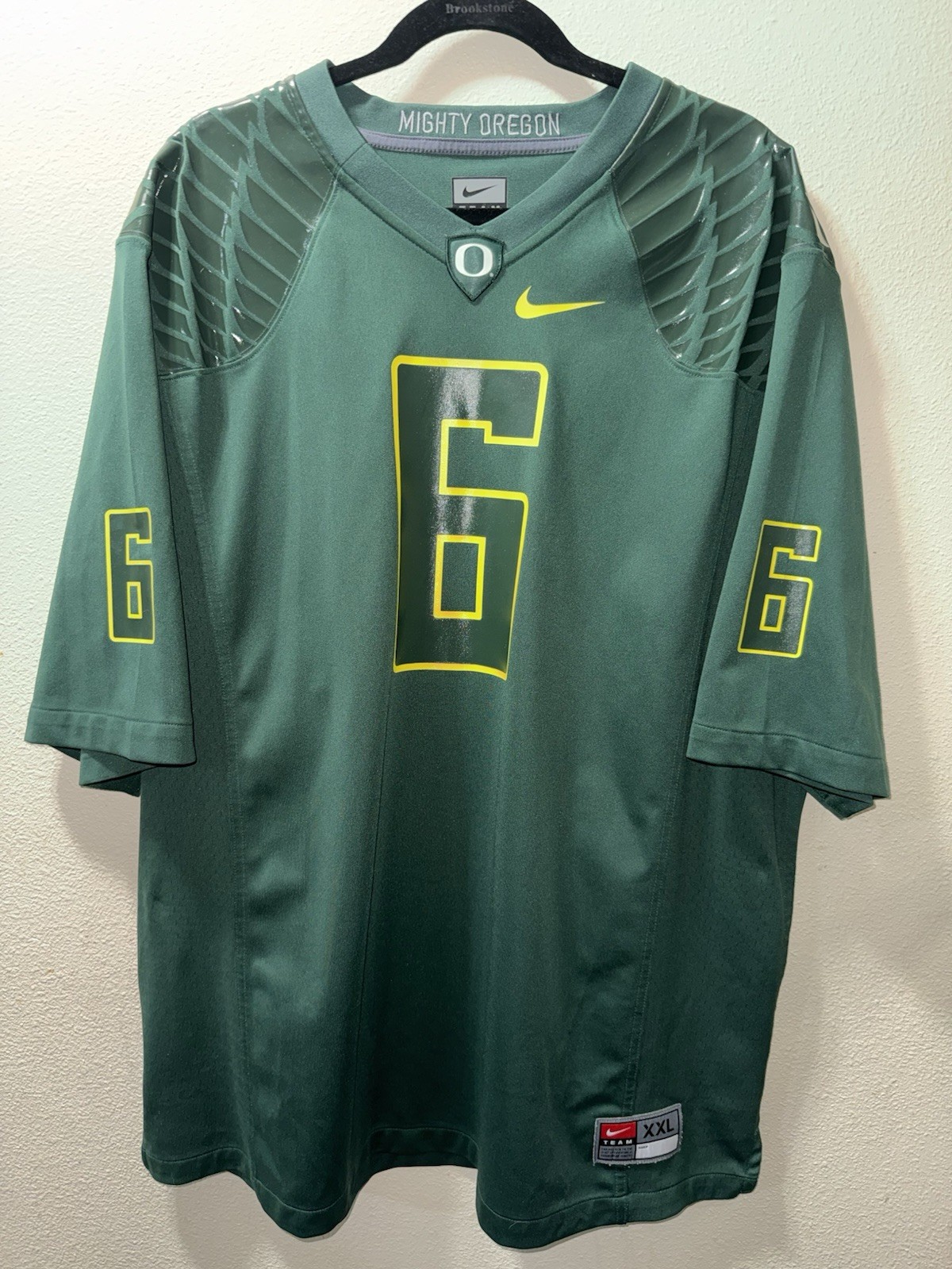 Oregon Ducks NCAA Nike Football Jersey Men’s Size XXL Green Nice Condition