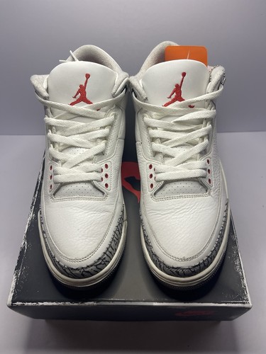 Jordan 3 Retro White Cement Reimagined Size 10.5 DN3707-100 - Picture 3 of 5