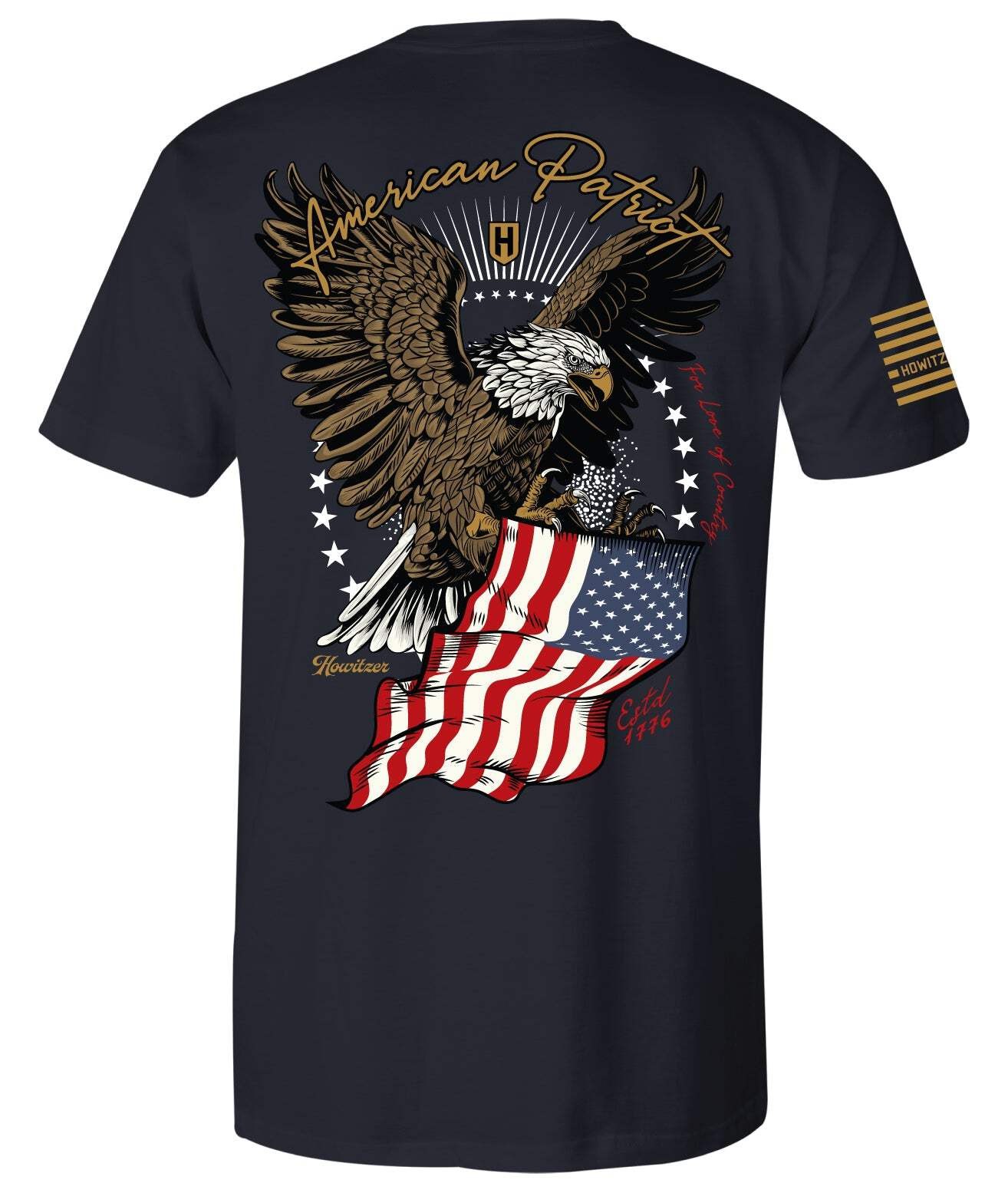 Howitzer Clothing Mens T-shirt Soaring Flag 6390₽