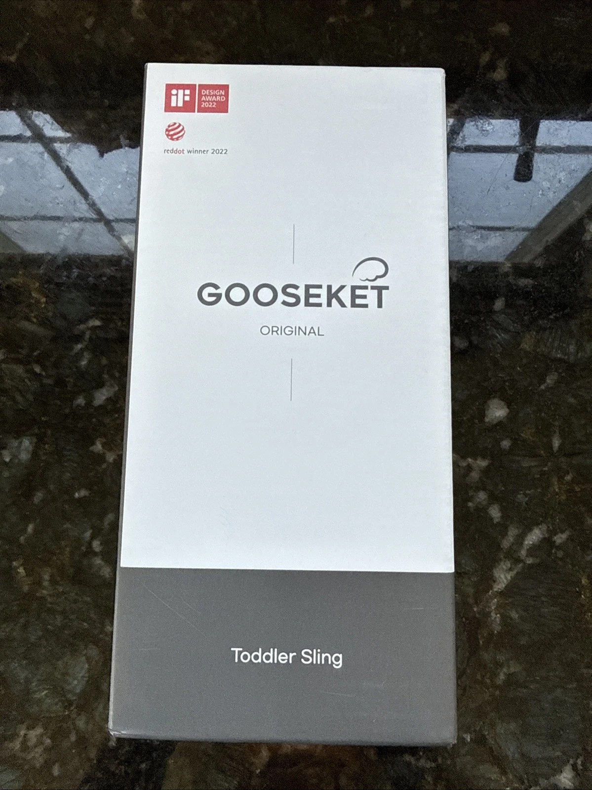 Gooseket 365 Adjustable Toddler Sling Carrier Lightweight Cotton NIB! (31926-3)