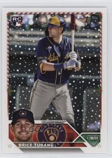 2023 Topps Holiday Brice Turang #H52 0c2
