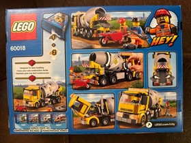 LEGO City 60018 Cement Mixer. New. Sealed.