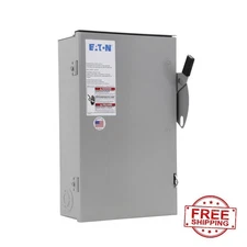 Eaton DG222URB Single Phase 60A 240VAC Non-Fusible General Duty Disconnect