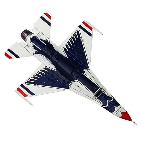 1:100 Diecast Militär Modell USAF F-16C Fighting Falcon Thunderbirds Sammlung - Bild 6 von 11