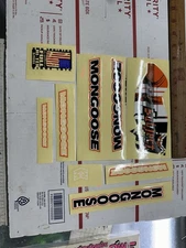 Old School Mongoose - SUBJECT  - Decal set