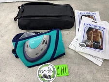 Slendertone Flex Abdominal Training System Belt Muscle Tone Pads + Carrying Case