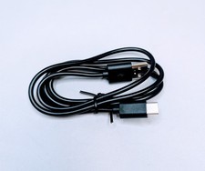 USB to C-Type Charging Cable Fast Charger Cord Data Sync Android Apple Black