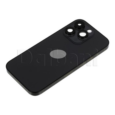 Black Replacement Housing Frame For iPhone 14 Pro Battery Cover (US E-SIM)