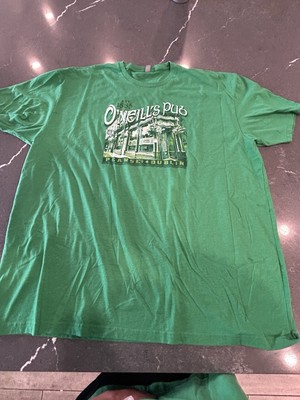 O'Neill s Pub  Men's Dublin Ireland T-Shirt Lager Beer Green St. Patrick's  4XL