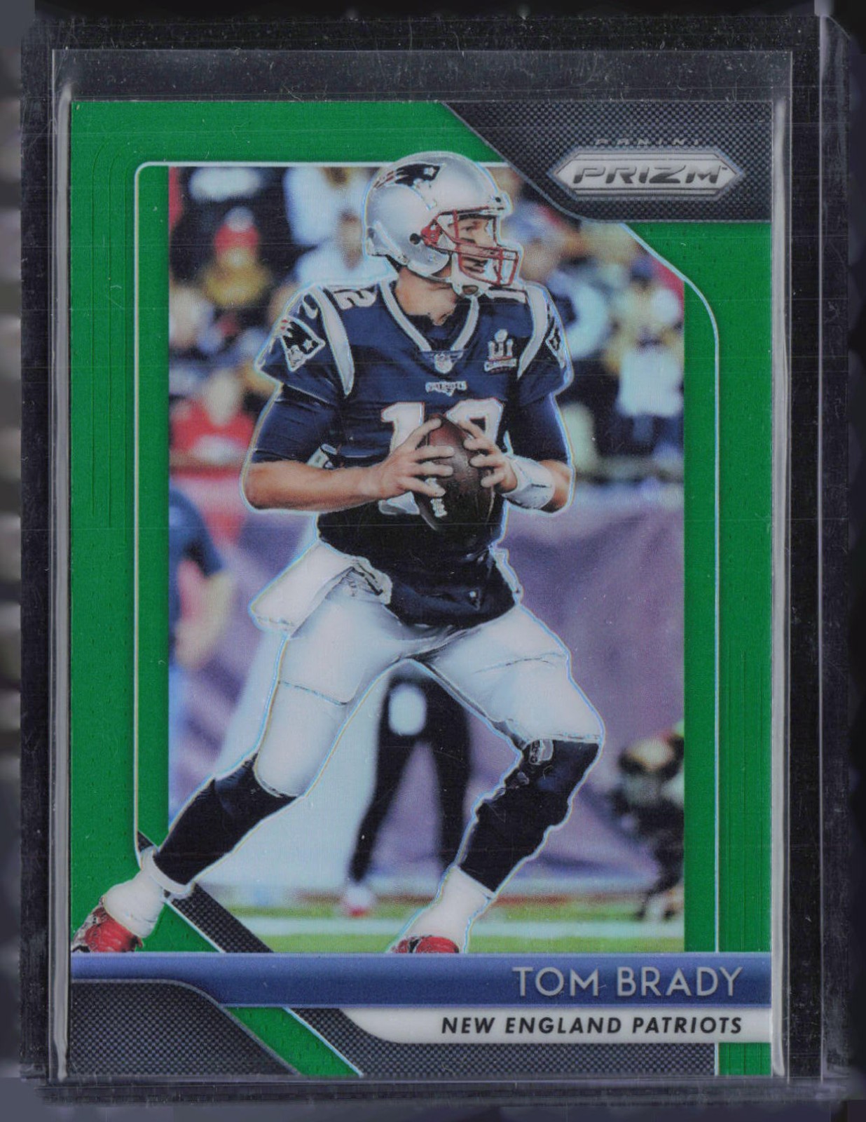 2018 Panini Prizm Green #69 Tom Brady 
