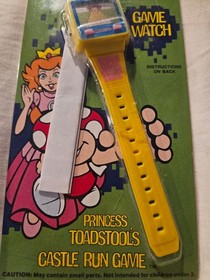 Nintendo Super Mario Bros Game Watch Princess Toadstool Castle Run *SEE PHOTOS*
