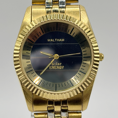 Vintage Waltham Solar ENERGY watch - Needs Capacitor! Sparkling