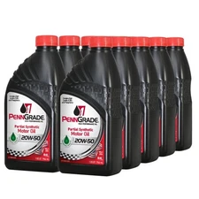 Brad Penn / PennGrade 71196 1 Semi-Synthetic Engine Oil 20W50, 10 Quarts