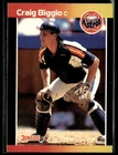 1989 Donruss #561d Craig Biggio HOF Rookie Card RC