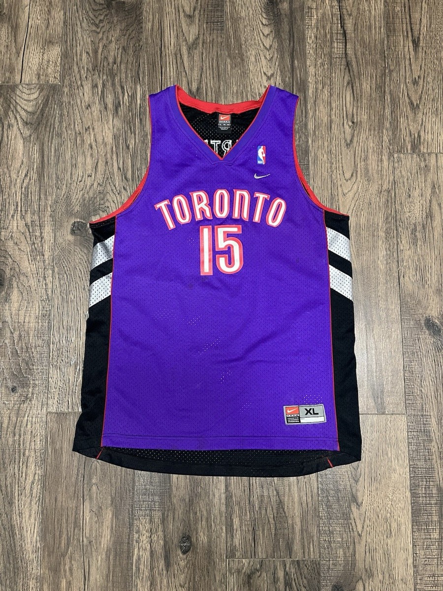 Nike Team Vince Carter #15 Toronto Raptors Swingman Purple Jersey