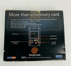 Sega Dreamcast VMU Blue MK-50121 Original Authentic Memory Card BRAND NEW SEALED