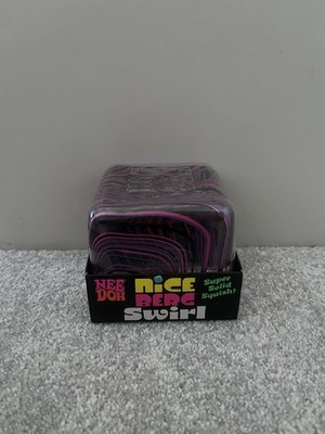 Needoh Nice Berg Swirl | Original & Brandneu | Pink/Lila/Schwarz |  