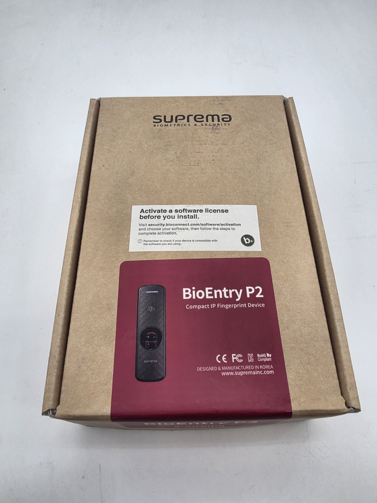 New Suprema BioEntry P2 Compact IP Fingerprint Device BEP2-0D