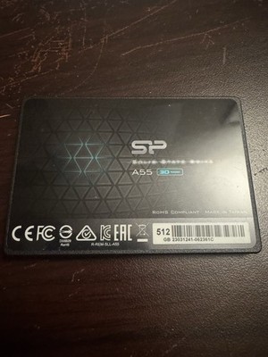 512GB Silicon Power A55 2.5  SATA III SSD   100% Health   Tested   Fast