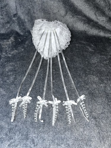 Vintage Classic Wedding  Pillow Lace  Ribbon