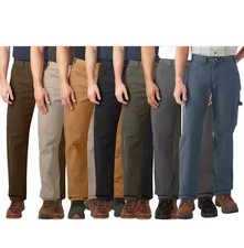 Dickies Mens Relaxed Fit Heavyweight Duck Carpenter Pants Jeans - 1939 - New
