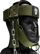 Gymreapers Neck Harness Weight Lifting - Neck Trainer Workout Equipment - Heavy