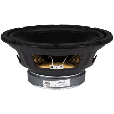 10SW-4 10'' Poly Cone Subwoofer 4 Ohm