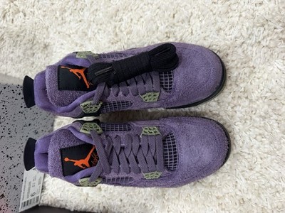 Jordan Air Jordan 4 Retro Canyon Purple Women's Sneakers Purple AQ9129-500