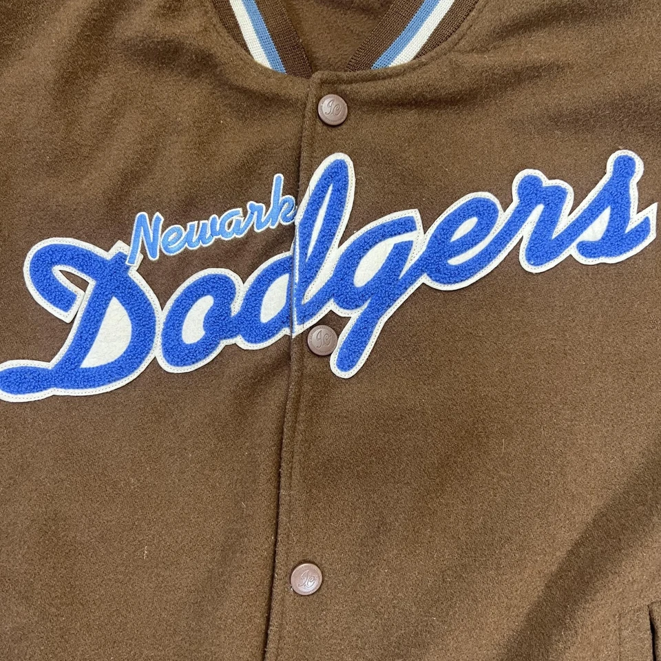 Chaqueta Universitaria de Lana Newark Dodgers Liga Negra Auténtica JC Freeman & Son XXL Foto 2 de 4
