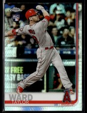 2019 Topps Chrome #78 Taylor Ward Prism Refractor Baseball Card 0603O