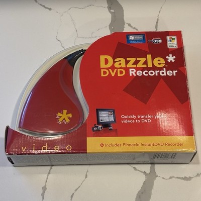 Pinnacle Dazzle DVD Recorder (2006) Video Capture PC With Disc Open Box