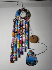 Graffiti Wind Chimes Metal Grafitti -03