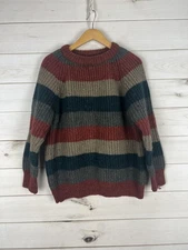 Vintage Slieve League Sweater Oversized S Donegal Wool Handloomed Ireland 90s