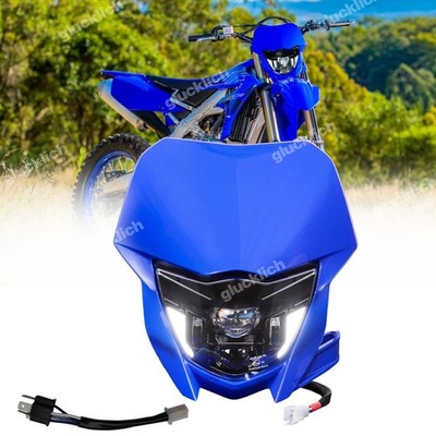 LED Headlight For Yamaha WR450F WR250 2019-2026 Enduro Supermoto Dirt Bike lamp