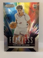 2024 Prizm Draft Picks Basketball -Fearless - Prizm - #4  Tidjane Salaun🏟️