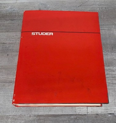 Studer A810 Reel to Reel Tape Recorder Operating & Service Instruction Manual