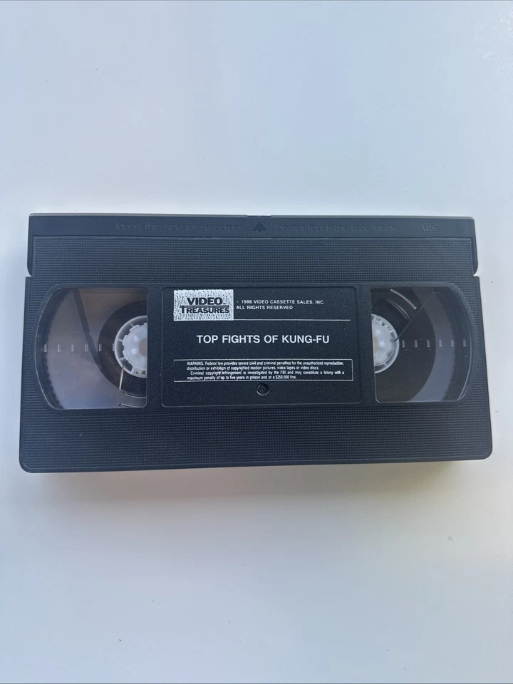 Top Fights Of Kung Fu VHS Video Treasures Martial Arts - New & Sealed - Image 3 of 3