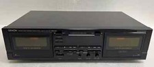 Denon Stereo Double Cassette Deck DRW-660 Tested  Working