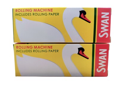 2 X Swan Cigarette Tube Tobacco Filling Machine Rolling Riz 50 Paper for  sale online
