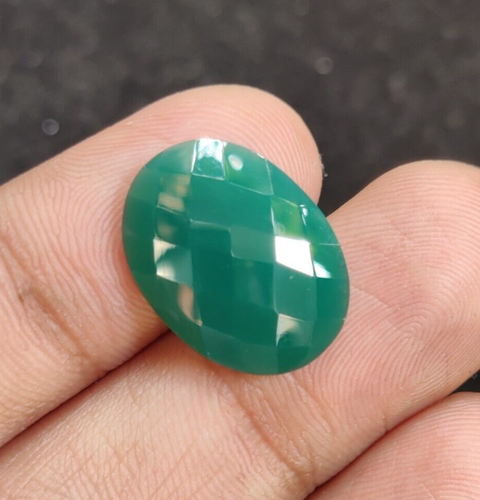 Onyx, Natural Green Onyx, Onyx Lot, Gemstone Lot, Green Onyx, Green Onyx Gemston - Picture 5 of 6