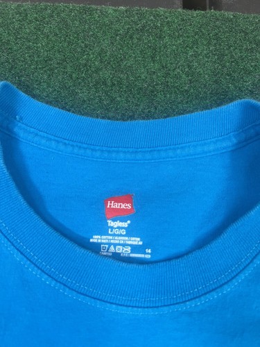 Life is a Garden Dig it T shirt size Large blue see photos for measurements - Picture 3 of 7