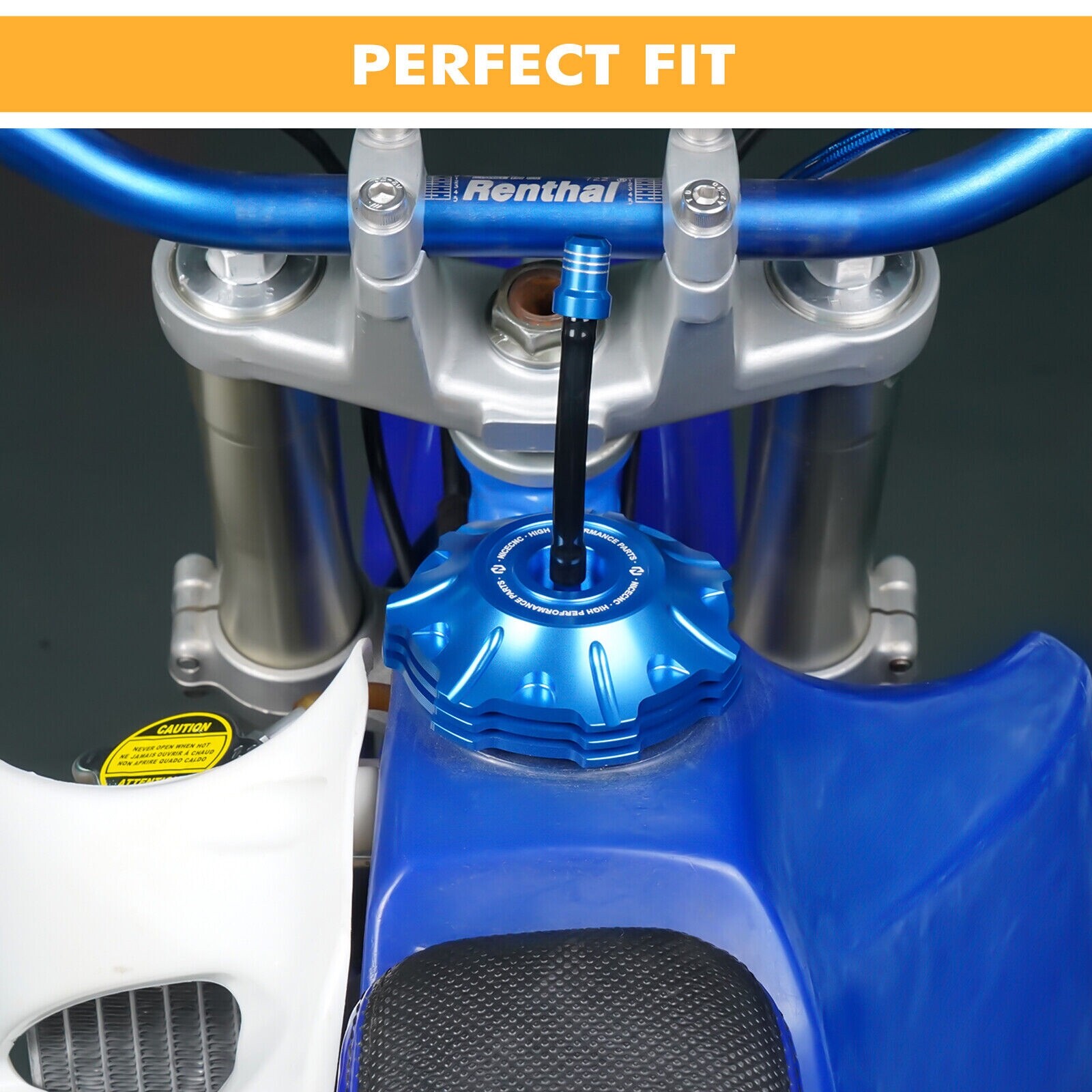 CNC Gas Tank Benzin Kappe Petrol Blau Kawasaki KLX300R KLX 300R 300 R 20202024 eBay