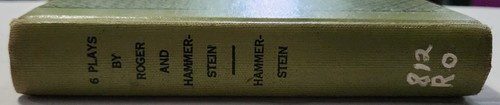 Vintage 6 Plays by Richard Rodgers and Oscar Hammerstein II ~ Hardcover ~ 1959 - Picture 3 of 22