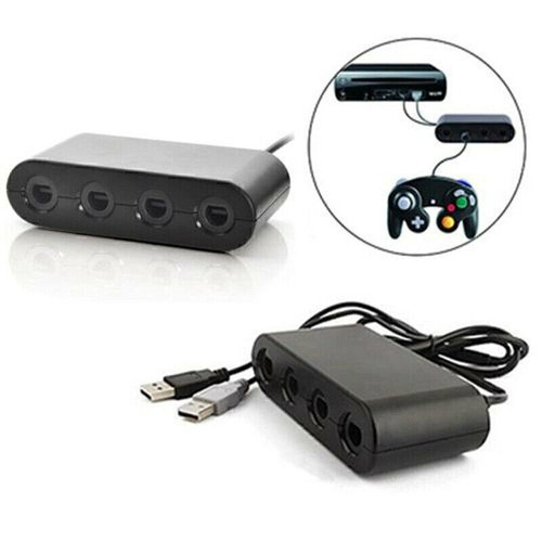 4-Port For GameCube Controller USB Adapter Converter For Nintendo Wii U & PC - Picture 5 of 5