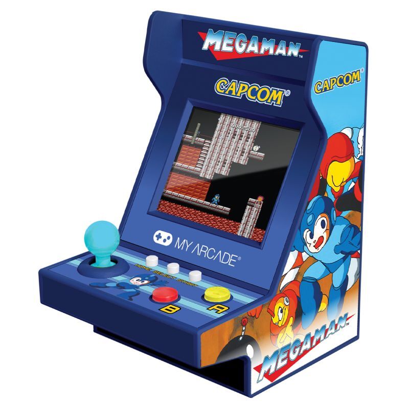 MY ARCADE PICO PLAYER MEGAMAN 3.7" 6 GAMES DGUNL-7011