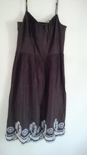 Super nice - ANN TAYLOR LOFT - Women's Spagetti Strap Dress - brown - Size 6