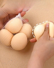 Egg Shape Decompression Squishy Ball Squeezing Stress Relief Stress Reliever 5pc