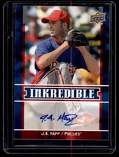2009 Upper Deck Inkredible JA Happ Auto Philadelphia Phillies #INK-JH