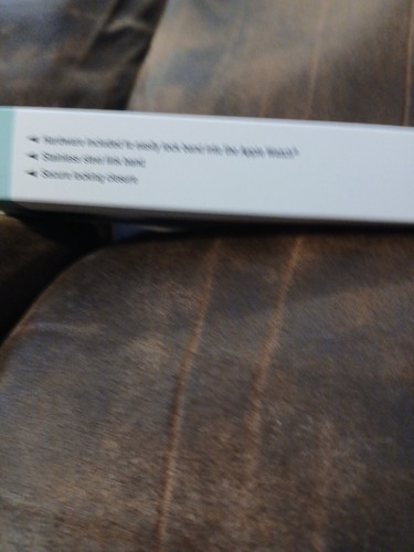 Apple Watch Band WITHIT Stainless Steel Link Band Silver 38MM/41MM New - Picture 13 of 16